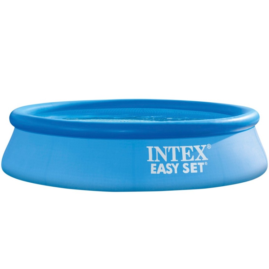 ¡Montaje en 10 minutos! Piscinas hinchables Intex Easy Set para disfrutar del verano en familia. Lona resistente y Hydro Aeration.