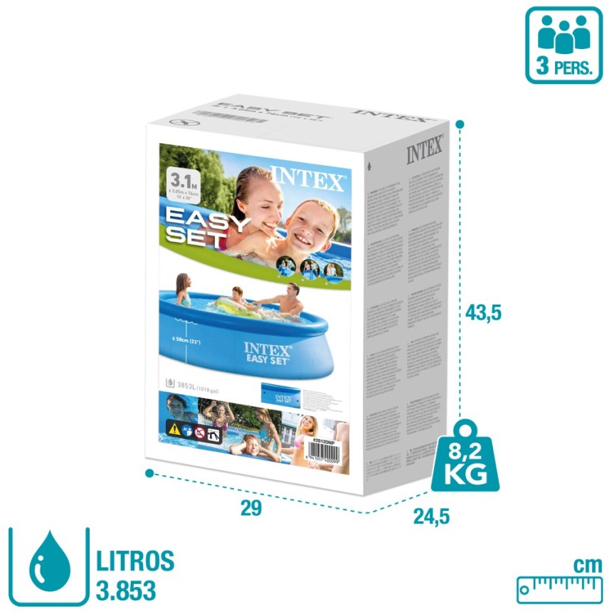 Piscina hinchable Intex Easy Set 28120