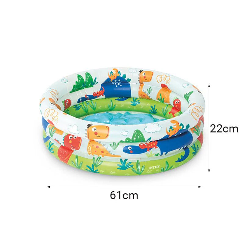 Piscina dinosaurios para bebé, INTEX 57106, 61 x 22 cm
