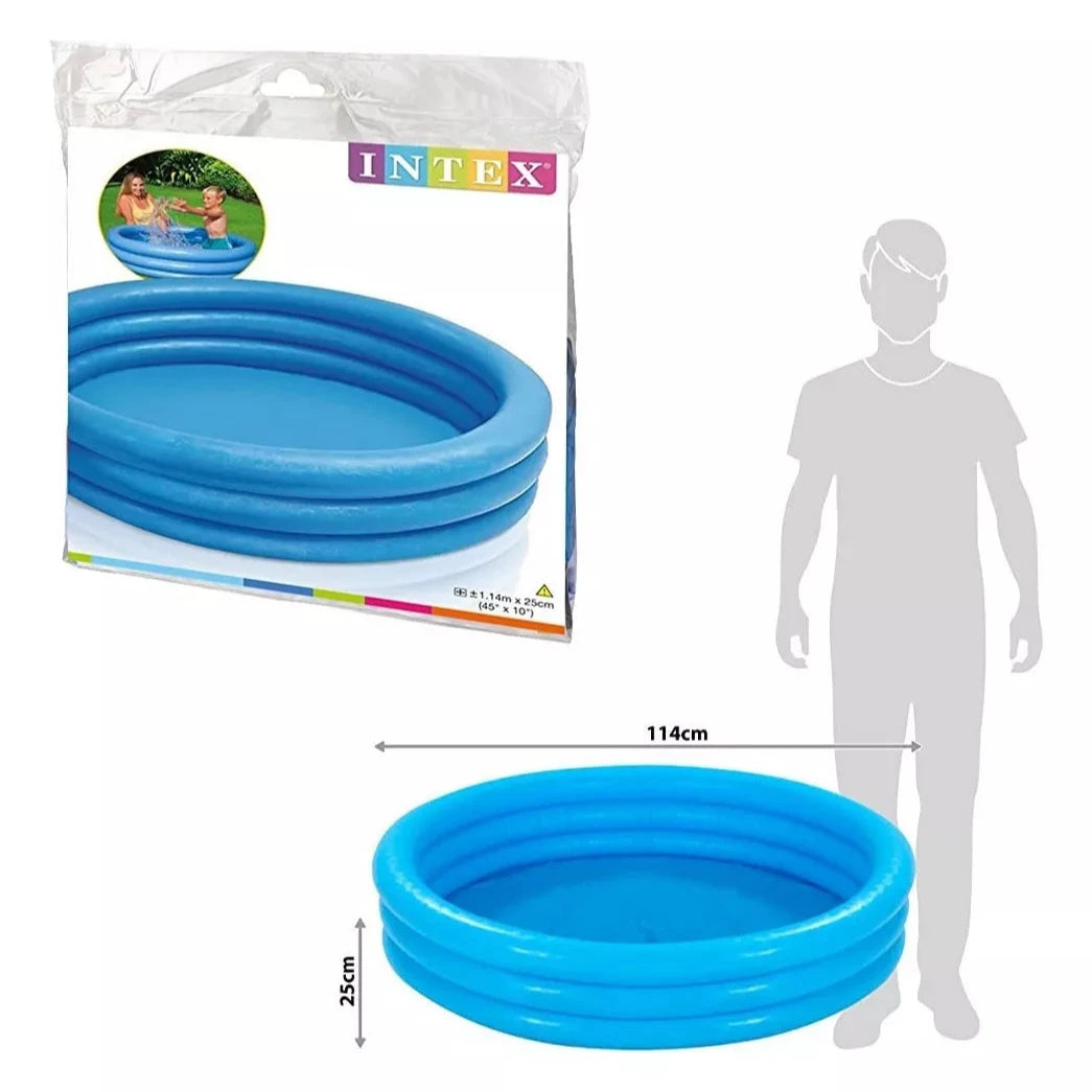 Piscina INTEX 3 aros azul, 59416 - 58426 - 58446