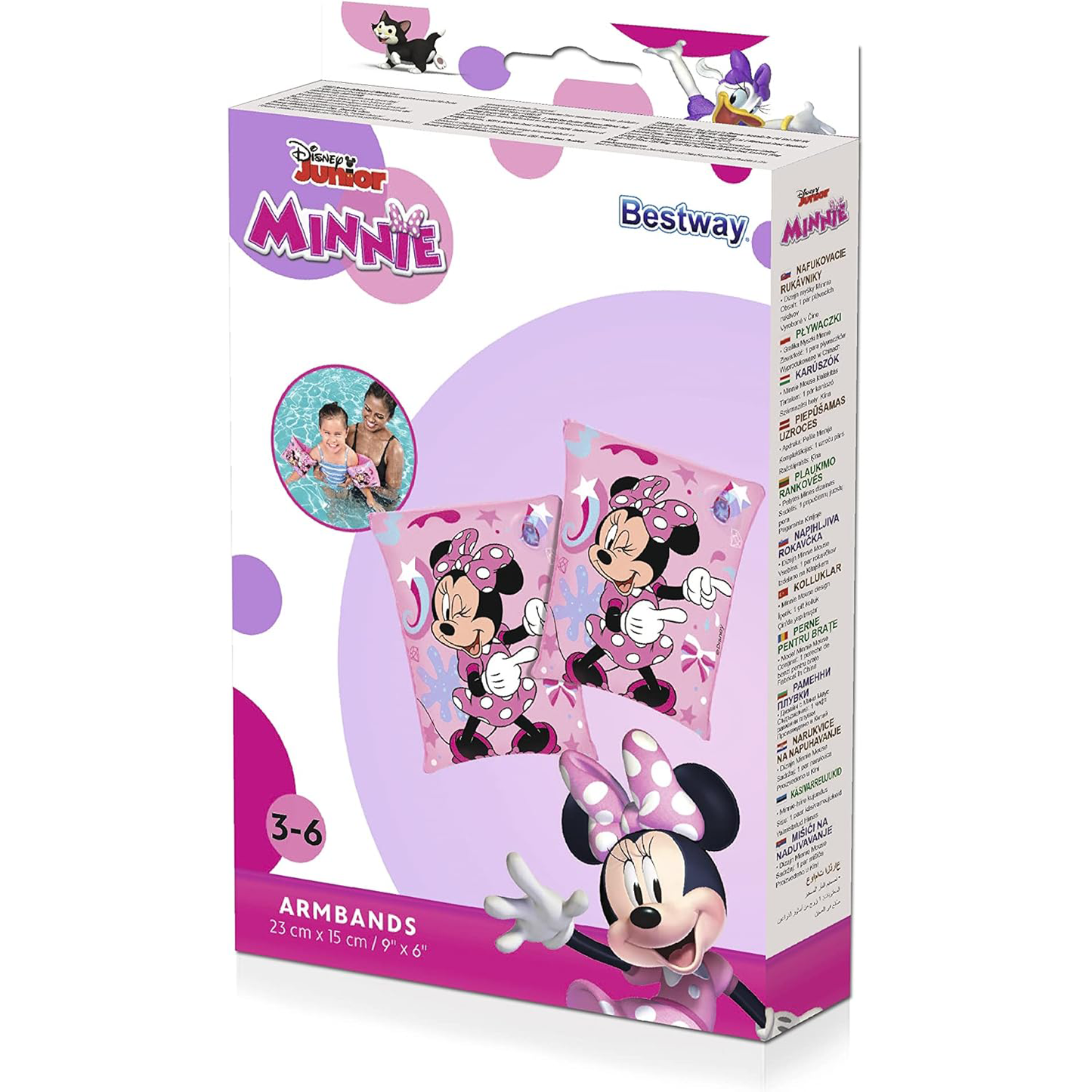 Brazaletes inflables Minnie Mouse INTEX 91038