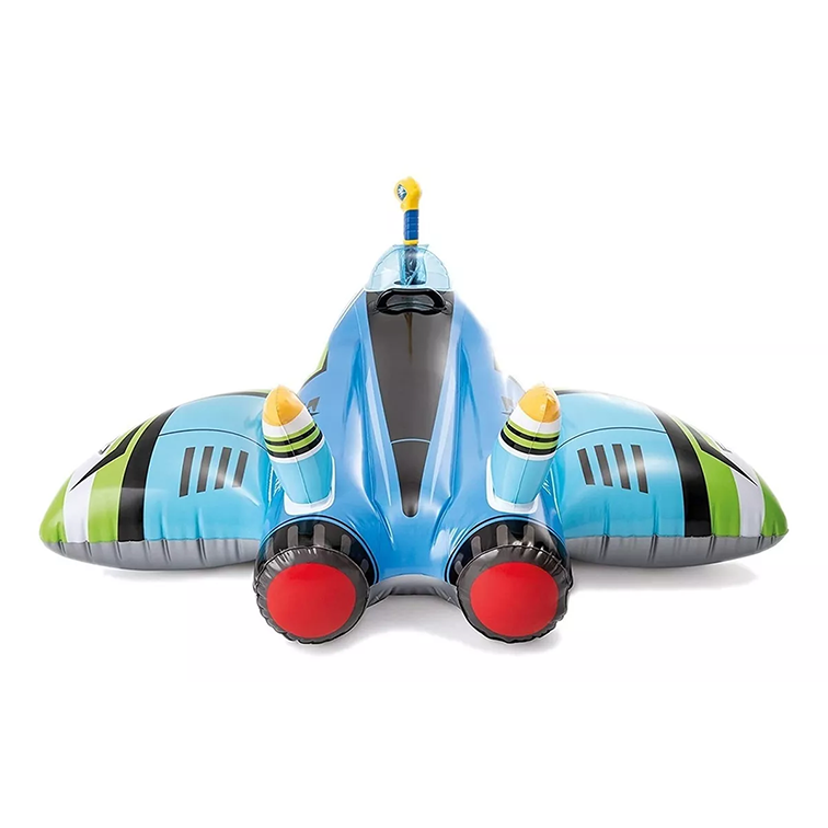 Flotador inflable Avión + Pistola de agua montable - INTEX 57536