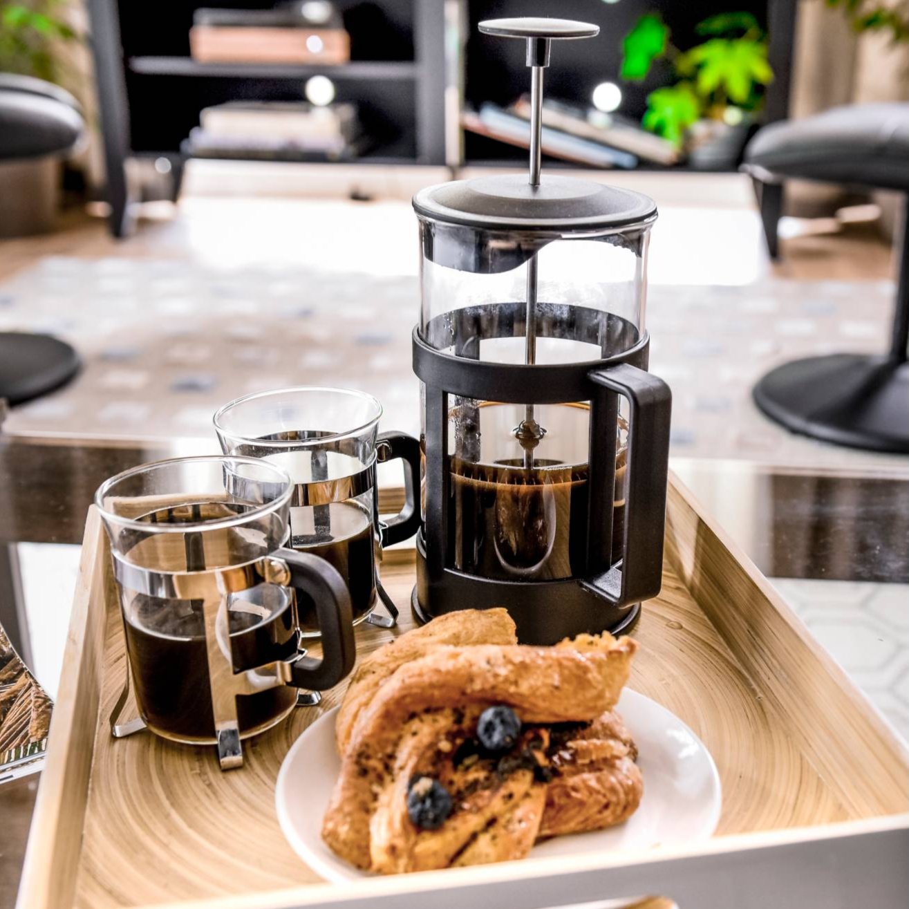 Cafetera Prensa francesa 350ml, 600 ml y 1000mI, Cafetera con émbolo