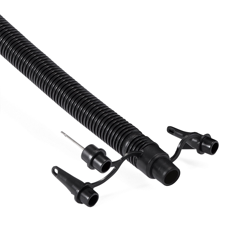 ¡Bomba manual Intex de alta calidad! Double Quick III con 4 boquillas y aguja para balones. ¡Infla tus inflables sin esfuerzo!