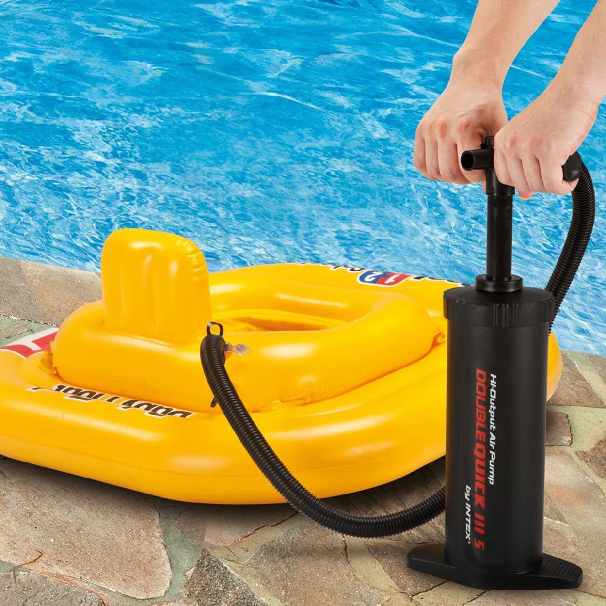 Bomba Manual 37cm Intex 68605 - Infla y Desinfla