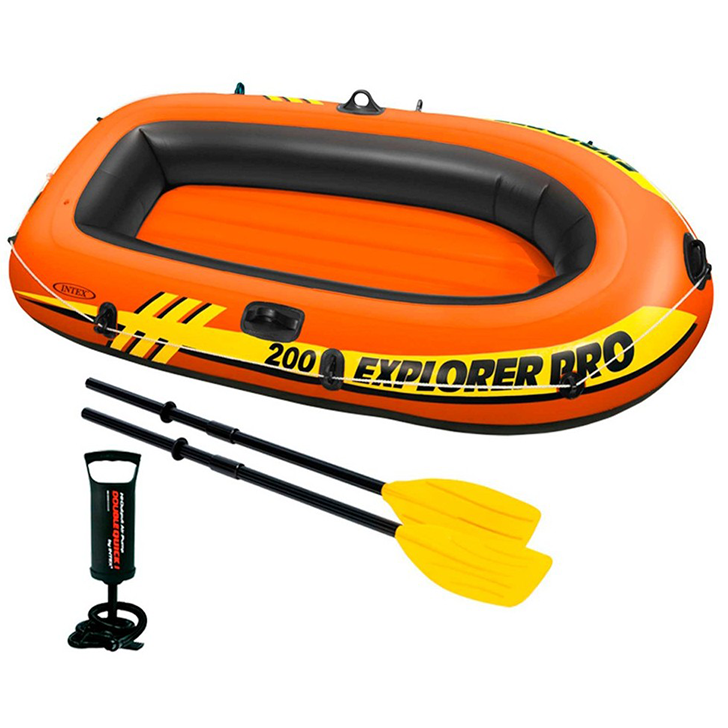 Bote inflable INTEX explorer para una y dos personas, rafting, piscinas y lagos