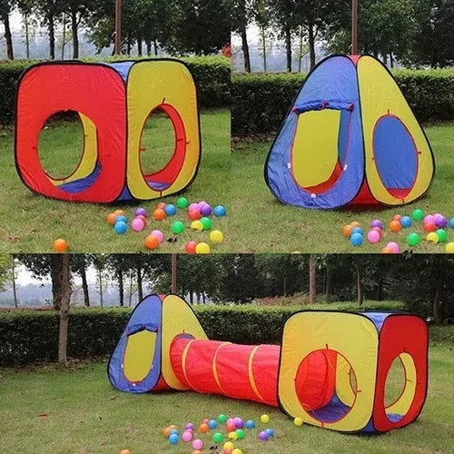 Estimula la imaginación y el juego activo. Tienda de campaña infantil con diseño creativo.