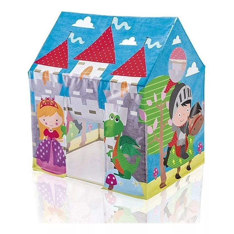 ¡Crea un reino de fantasía para tus hijos! La carpa infantil Intex 45642 es perfecta para jugar al aire libre o en casa. ¡Horas de diversión aseguradas!