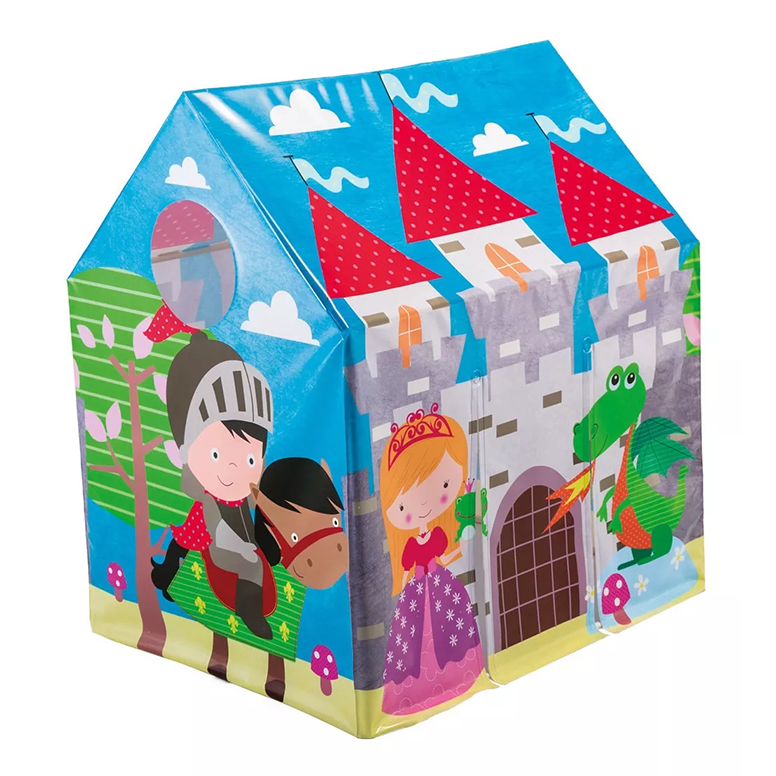 ¡Crea un reino de fantasía para tus hijos! La carpa infantil Intex 45642 es perfecta para jugar al aire libre o en casa. ¡Horas de diversión aseguradas!