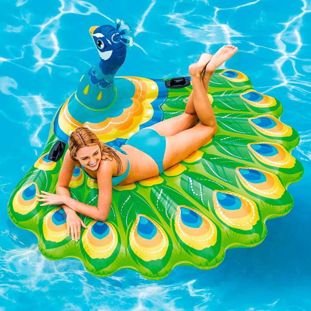 Flotador Inflable Pavo Real Gigante - INTEX 57250