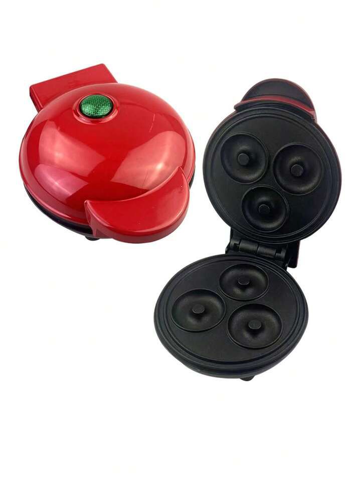 Mini Máquina antiadherente para Hacer Donuts, 3 agujeros
