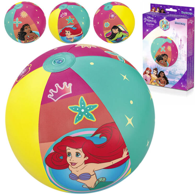 ¡Lleva la magia de Disney a cualquier lugar! Pelota de playa inflable, ligera y fácil de transportar. Ideal para viajes.