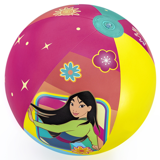 ¡El regalo perfecto para los fans de Disney! Pelota de playa inflable con tus princesas favoritas.