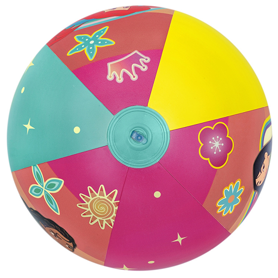¡Sorprende a los más pequeños con esta pelota de playa Disney! Ideal para cumpleaños y regalos.