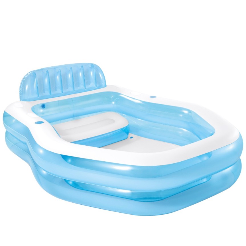 Piscina Hinchable Infantil con Toldo y Sillón - Intex 57186
