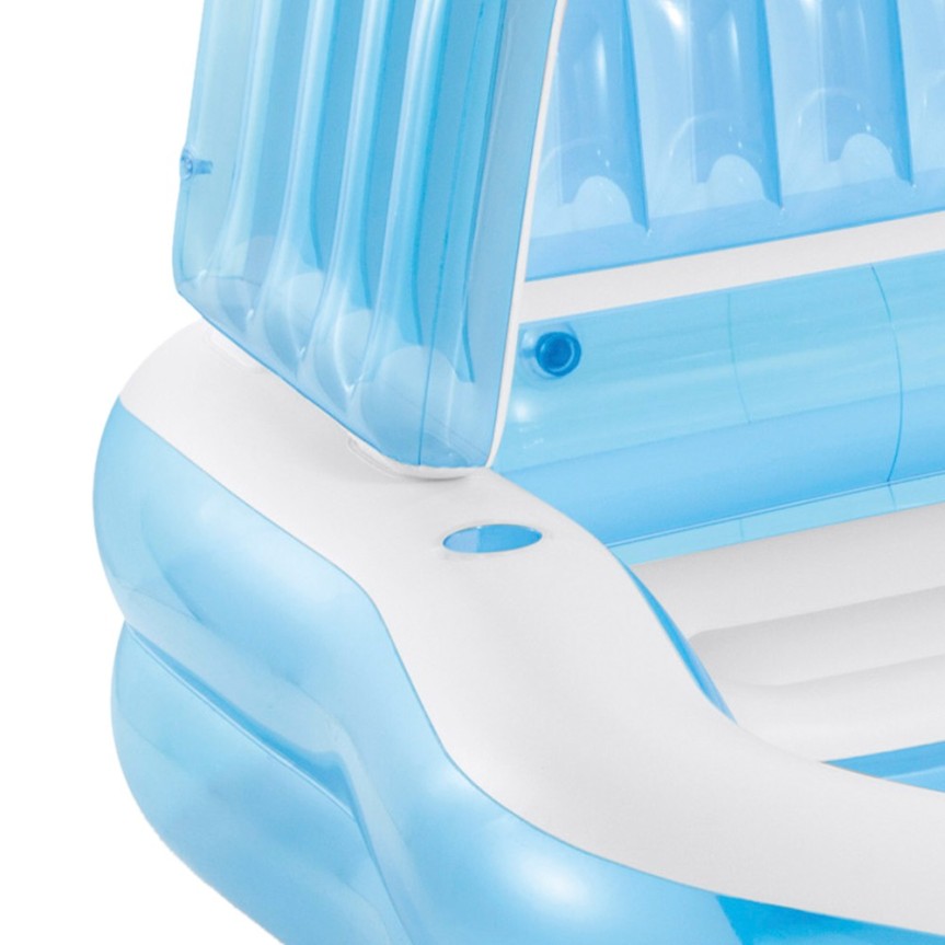 Piscina Hinchable Infantil con Toldo y Sillón - Intex 57186