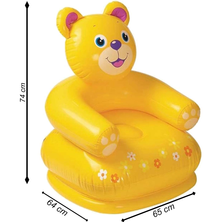 Silla Inflable Infantil Osito de peluche - INTEX 68556
