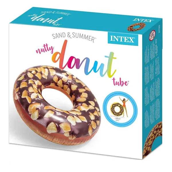 Dona inflable INTEX, nutty donut tube, +9 años