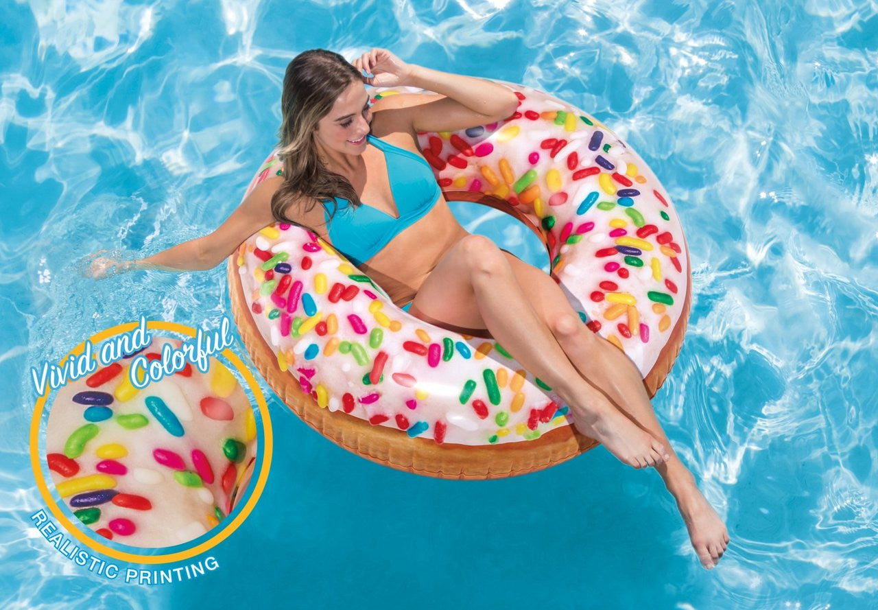 Flotador dona INTEX, sprinkle donut tube