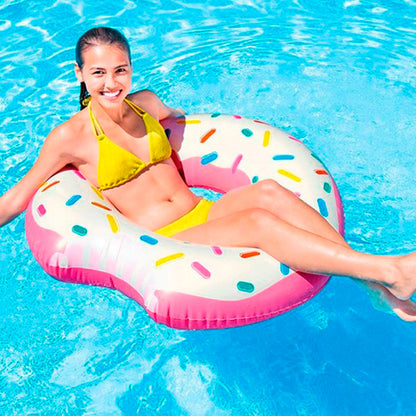 Flotador en forma de dona INTEX 56265, 114 X 114 cm, Donut Inflatable