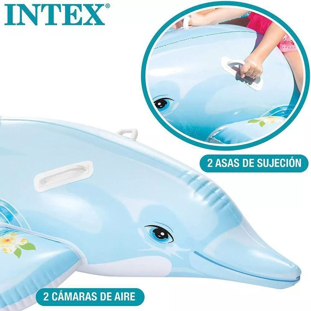 Delfín inflable INTEX 58535, 175 x 66 cm, lil' dolphin