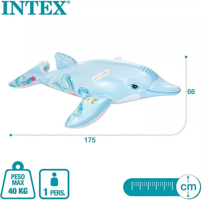 Delfín inflable INTEX 58535, 175 x 66 cm, lil' dolphin