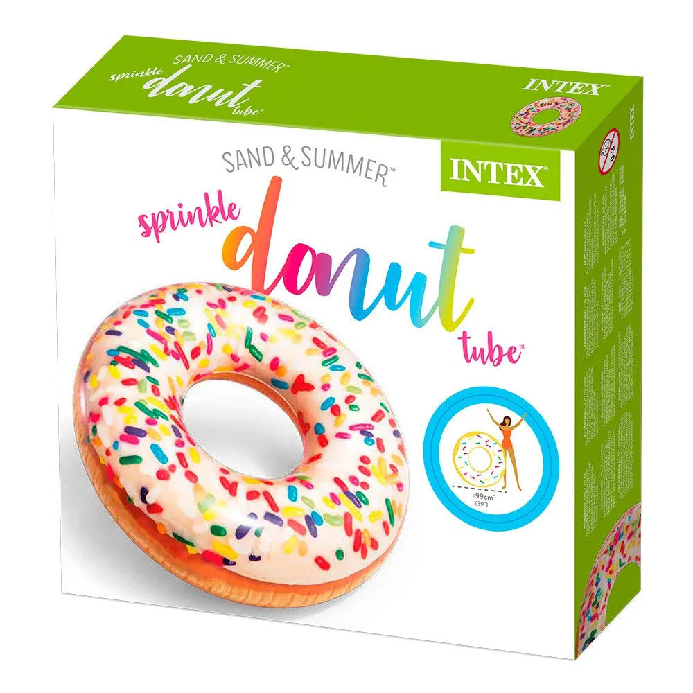 Flotador dona INTEX, sprinkle donut tube