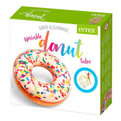 Flotador dona INTEX, sprinkle donut tube