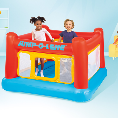¡Horas de entretenimiento activo! Saltarín hinchable Intex Jump-O-Lene, fácil de montar y guardar. ¡El regalo perfecto para niños! 