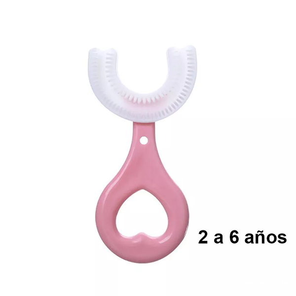 Cepillo de Dientes en Forma de U para Niños – Limpieza 360º y Cuidado Oral Completo