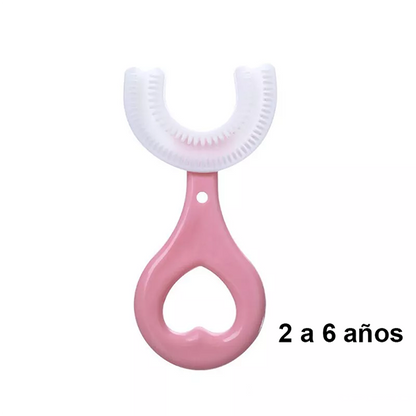 Cepillo de Dientes en Forma de U para Niños – Limpieza 360º y Cuidado Oral Completo