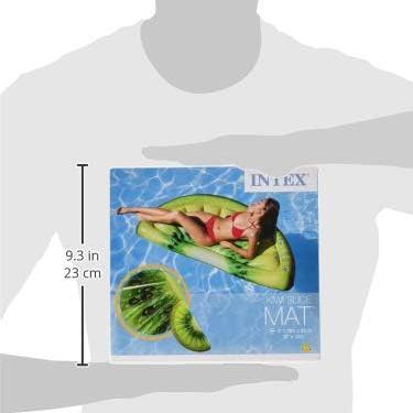 Flotador kiwi INTEX 58764, 85 x 178cm,  kiwi slice mat