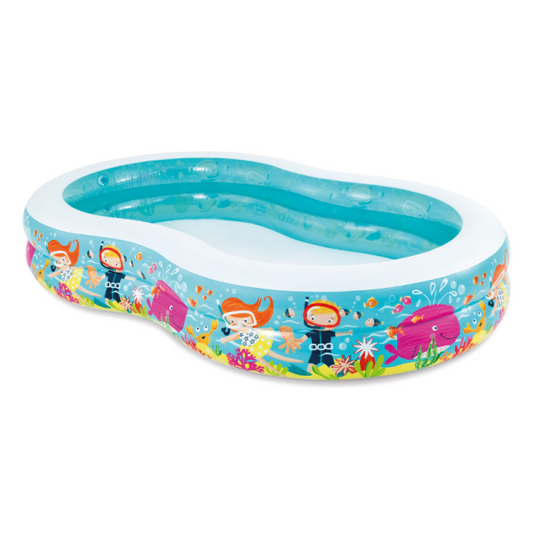 Piscina infantil en forma de 8 - INTEX 56490 - Paradise Swim Centre