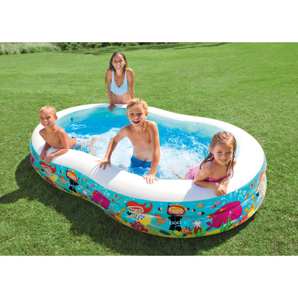 Piscina infantil en forma de 8 - INTEX 56490 - Paradise Swim Centre