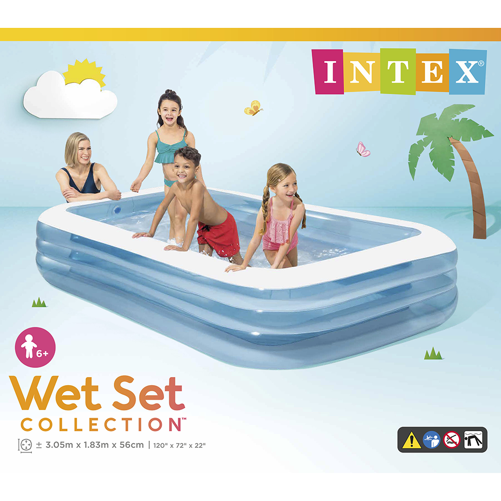 Piscina rectangular 3M Familiar, INTEX 58484