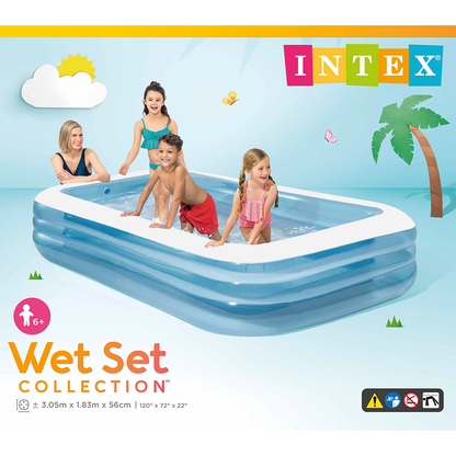 Piscina rectangular 3M Familiar, INTEX 58484